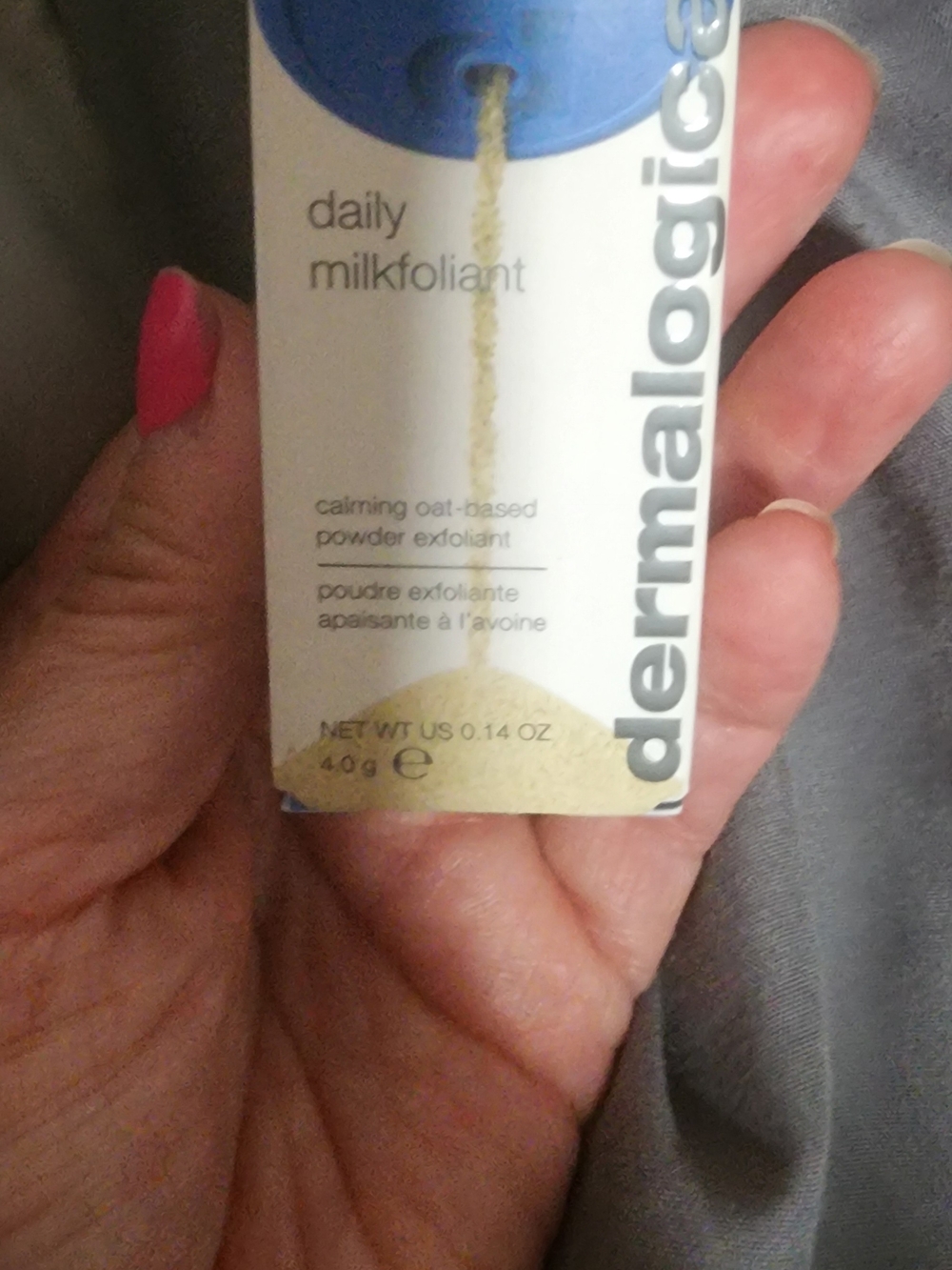dermalogica Daily Milkfoliant Powder Exfoliant - White with Blue Accent